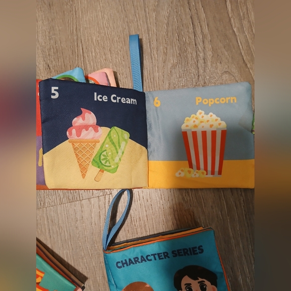 12 Count My First Soft Books. Baby Cloth Activity Crinkle Soft Books. Infants - Picture 6 of 7